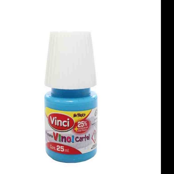 PINTURA CARTEL 84 VINCI 25ML. AZUL PASTEL E.10 C.200